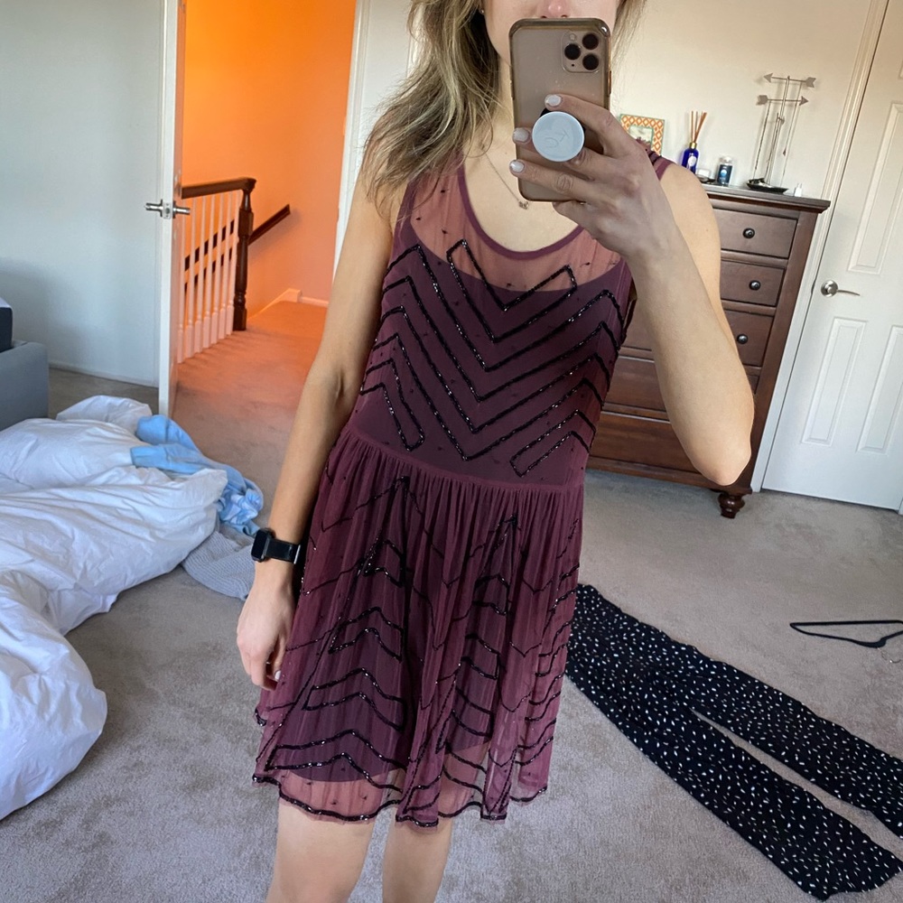 Free People dress with under slit